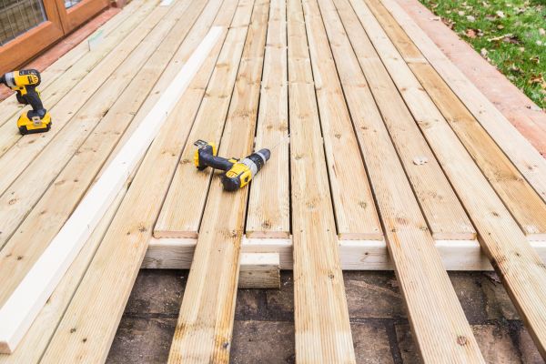 Damaged Deck Boards Repair in Buford