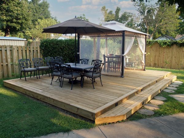 Floating Deck Installation in Buford