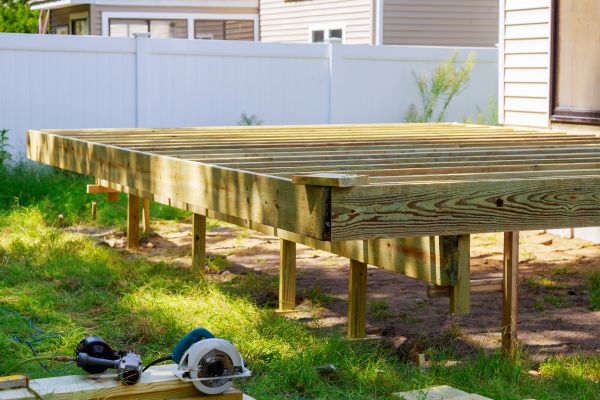 Elevated Deck Installation in Buford