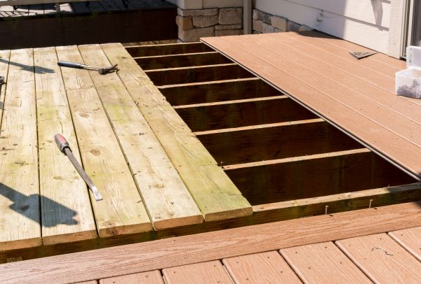 Deck Floor Replacement in Buford