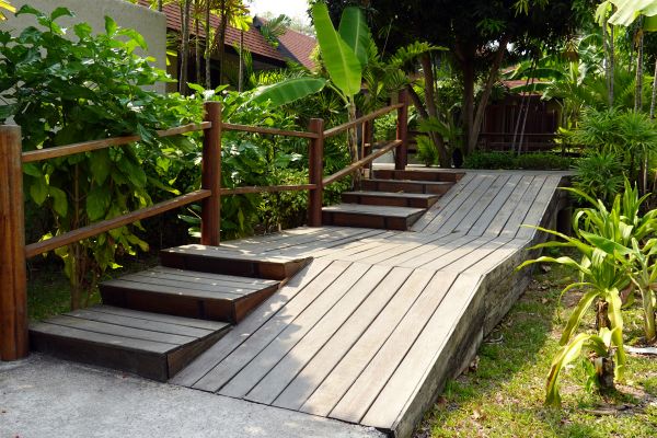 Wood Ramp Installation in Buford