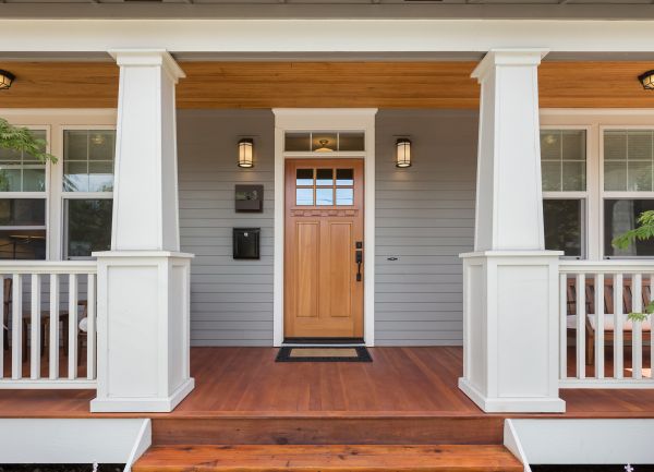 Wood Porch Construction in Buford