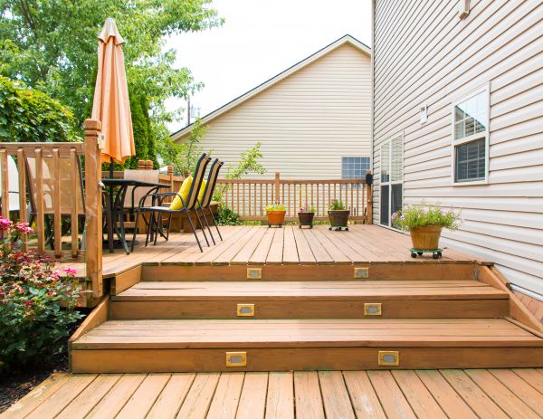 Wooden Patio Installation in Buford